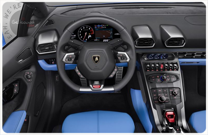 Lamborghini MIB with virtual cockpit
